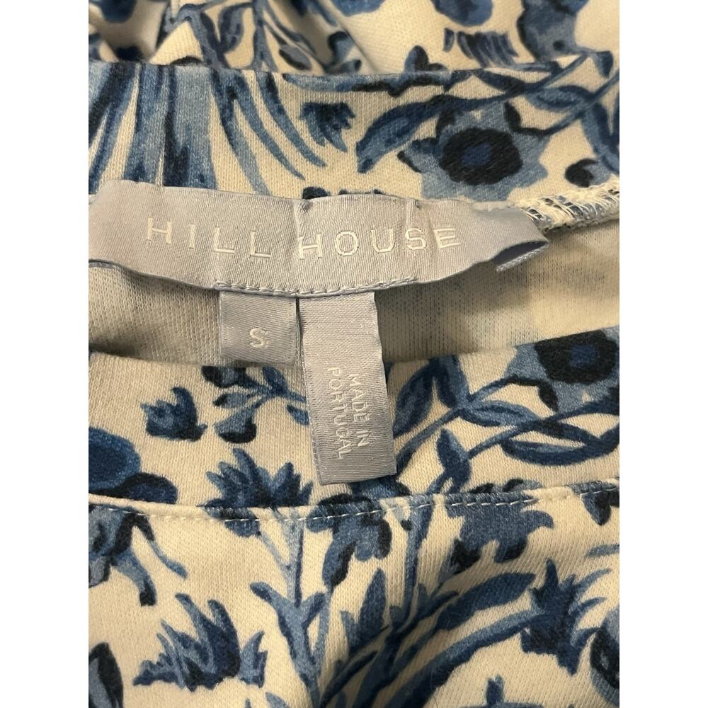 Hill House Pajamas Sleep Set •Women S•Ducks Pants Top Blue White Pajama Cotton - Picture 9 of 10